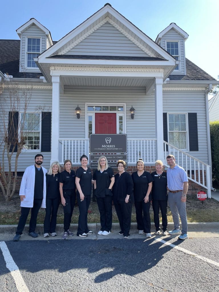 The team at Morris Family Dentistry in Augusta, GA
